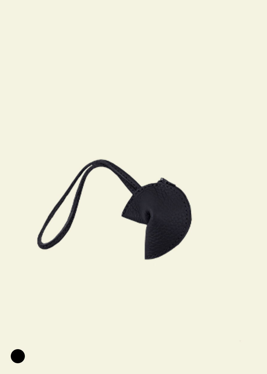 COOKIE bag charm black