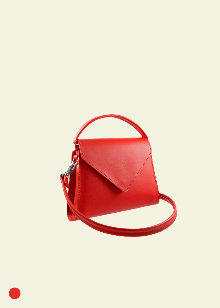 HUPI shoulder bag poppy red