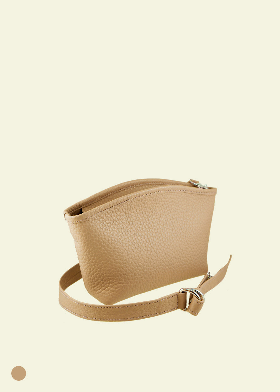BAG OF THE MONTH — MURU shoulder bag cookie dough
