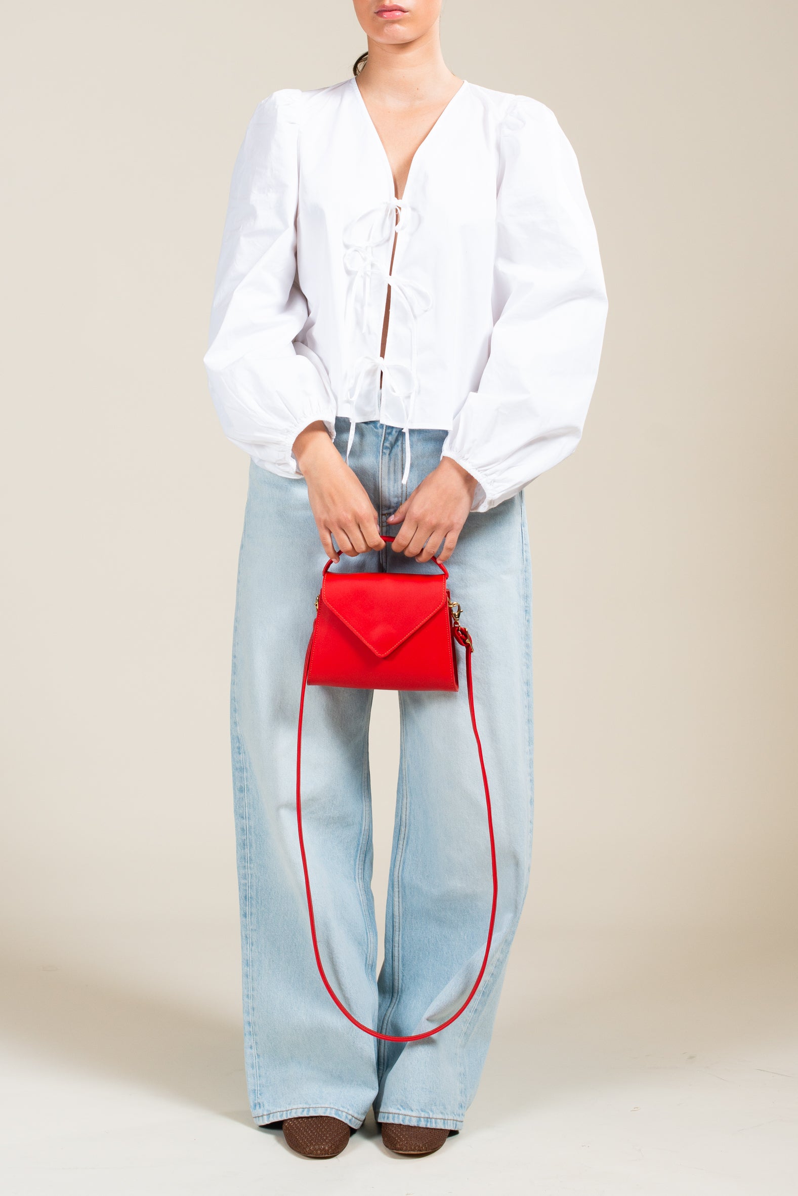 HUPI olkalaukku poppy red