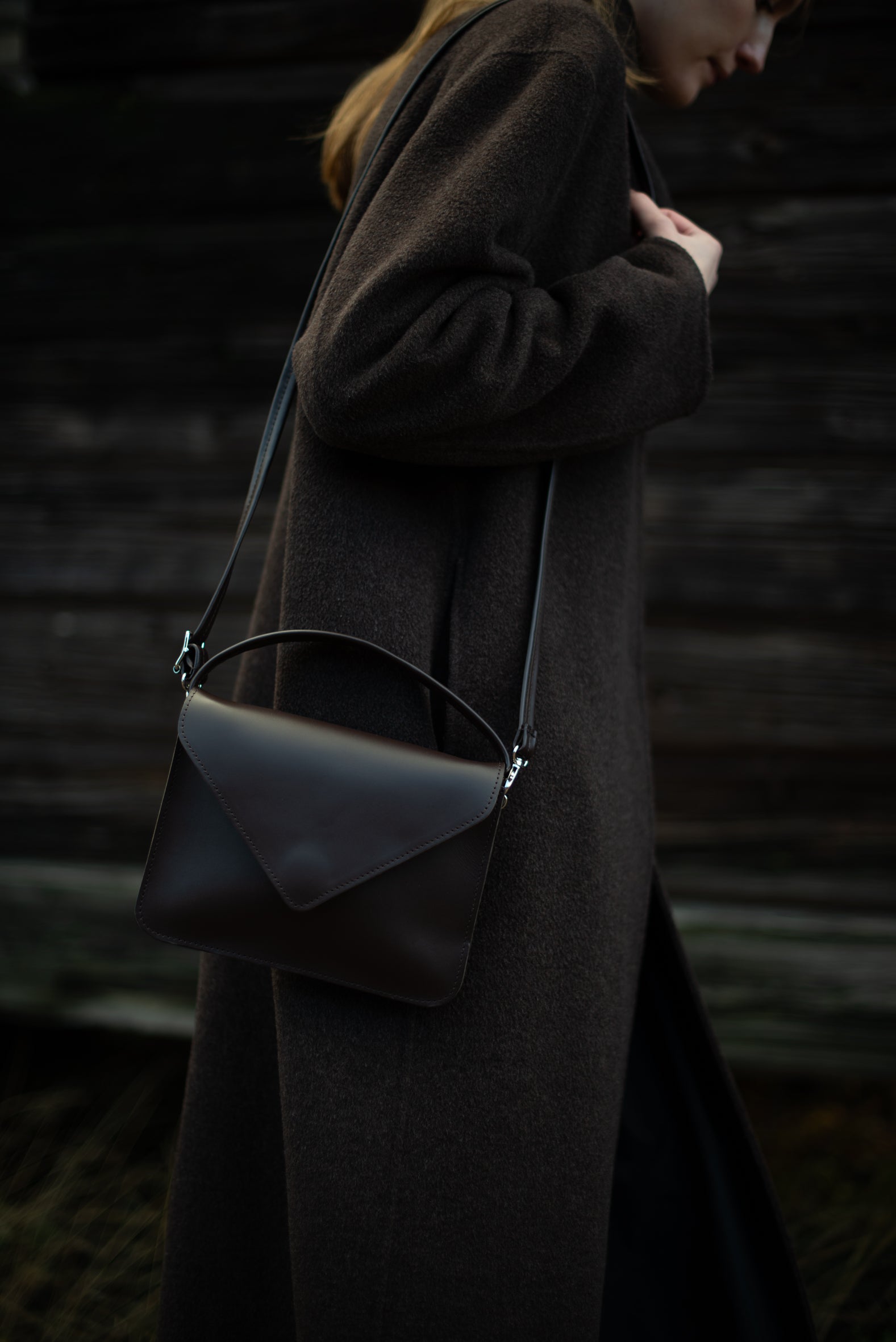 AINOA envelope bag black
