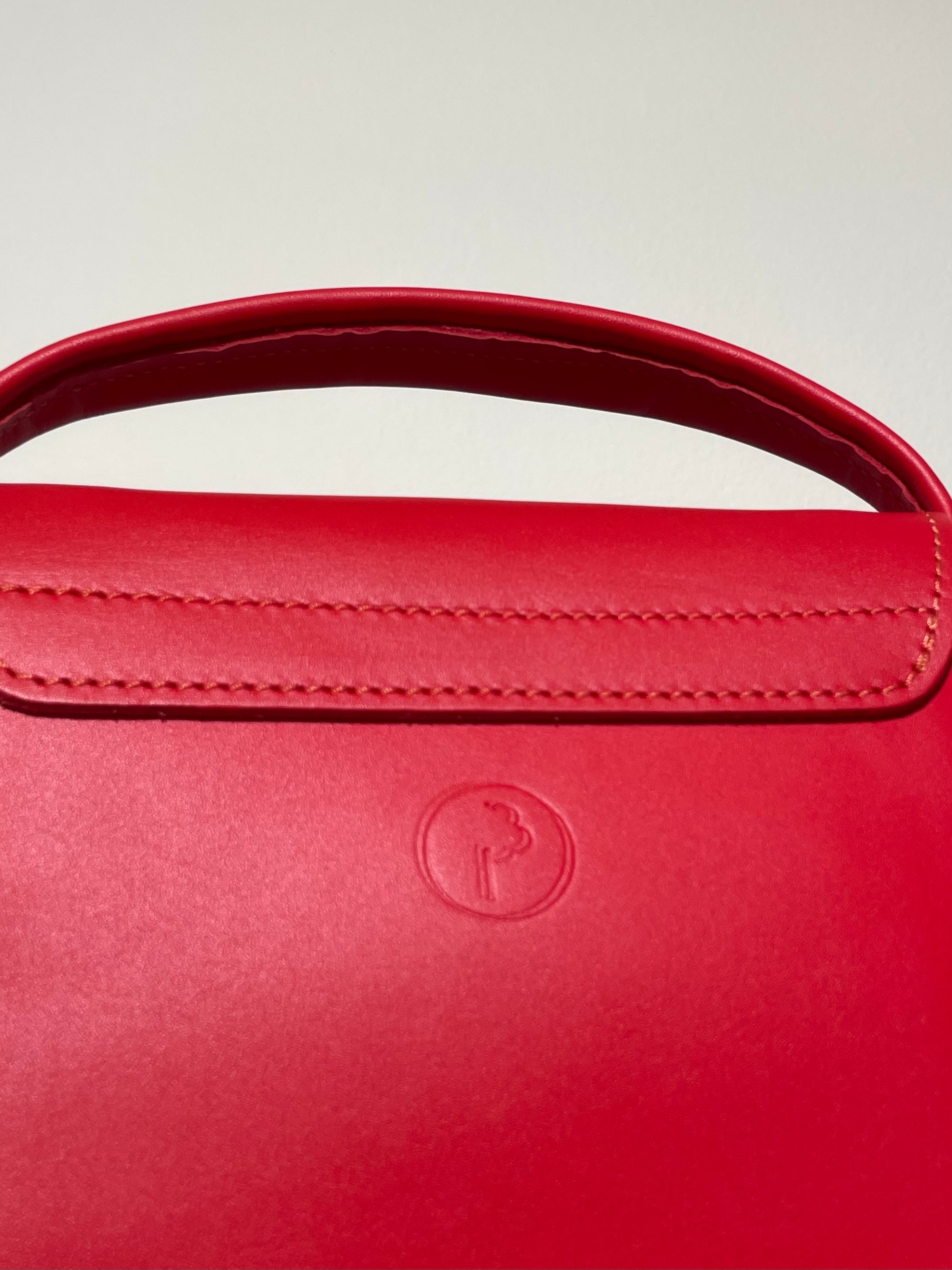 HUPI olkalaukku poppy red sample