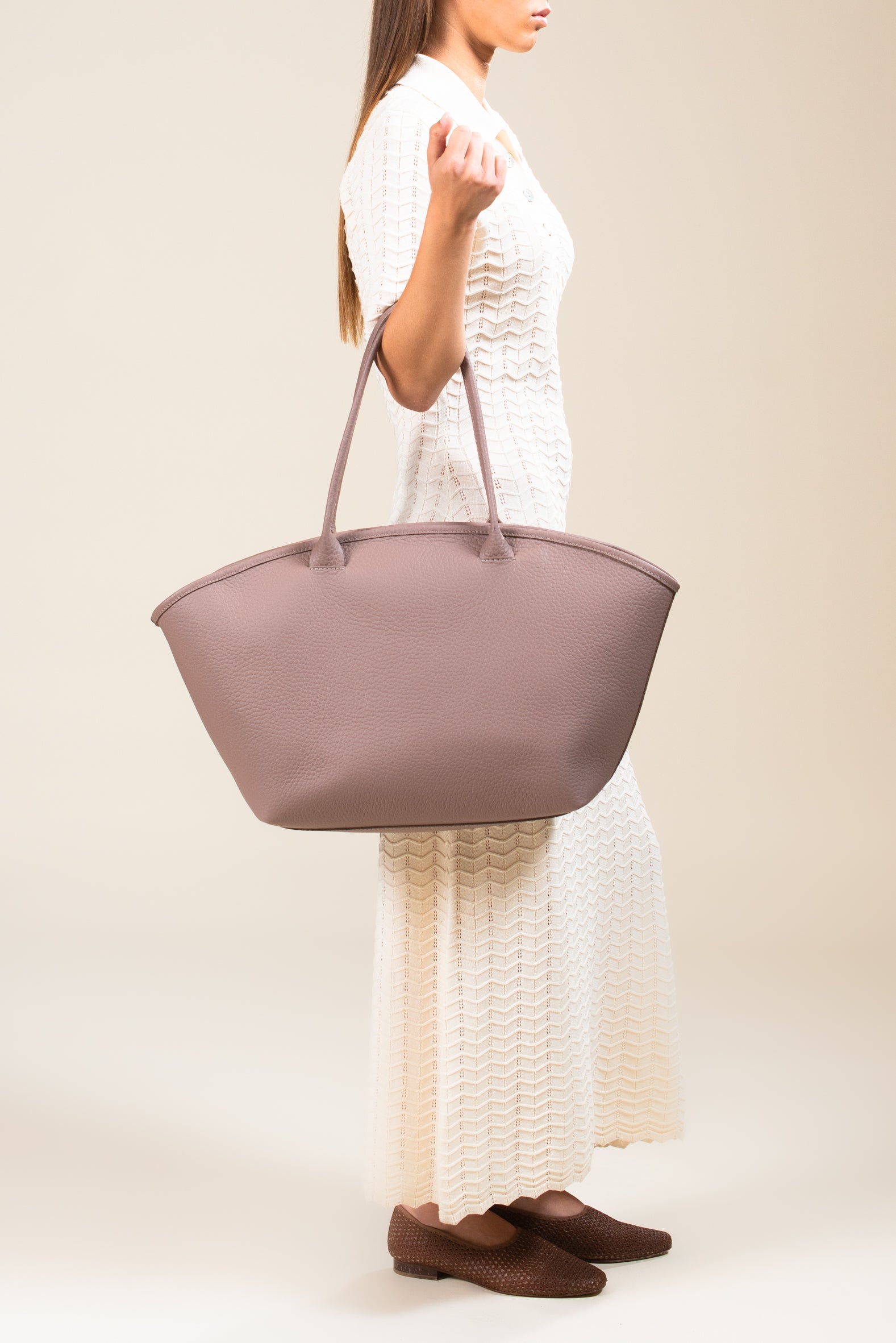 FORTUNE COOKIE tote bag natural gray