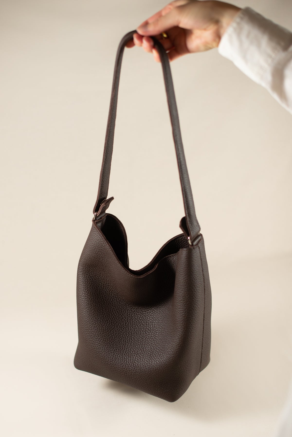 CHER slouchy bag noir