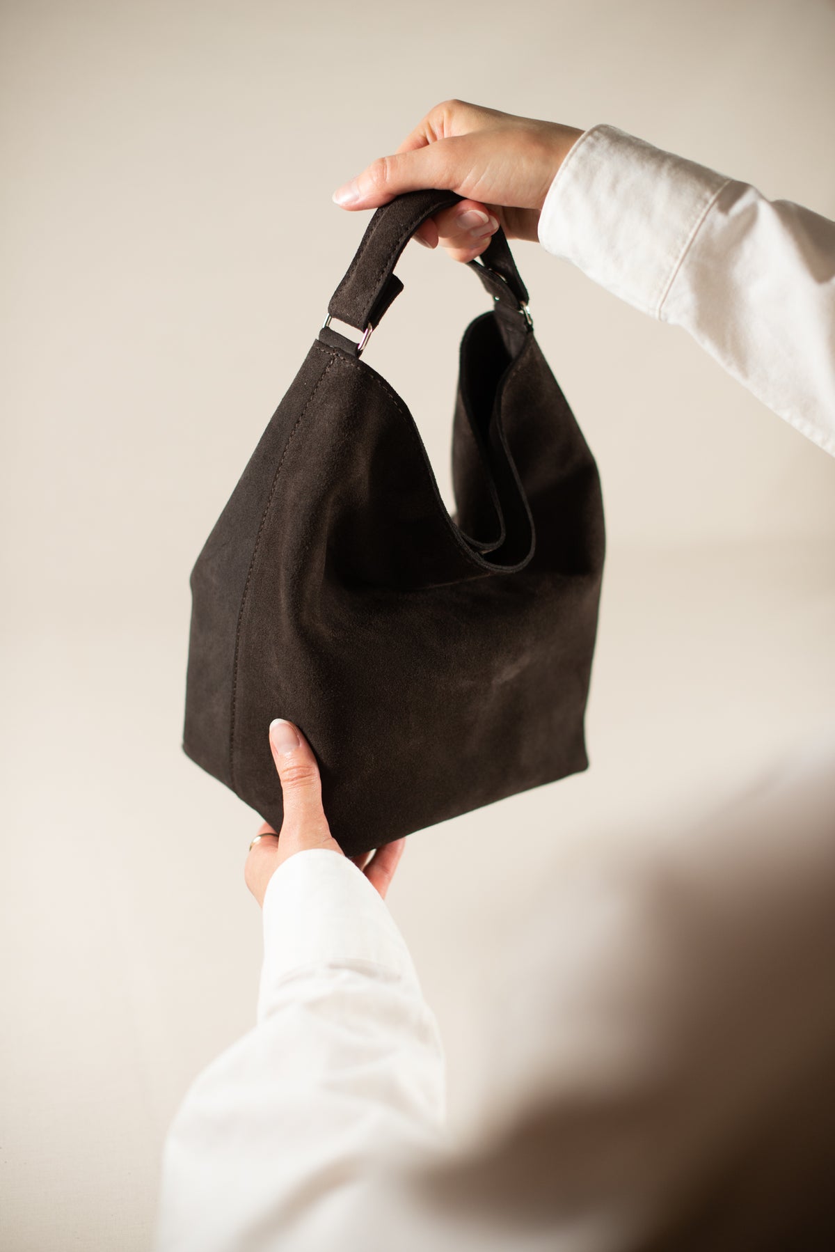 CHER slouchy bag noir
