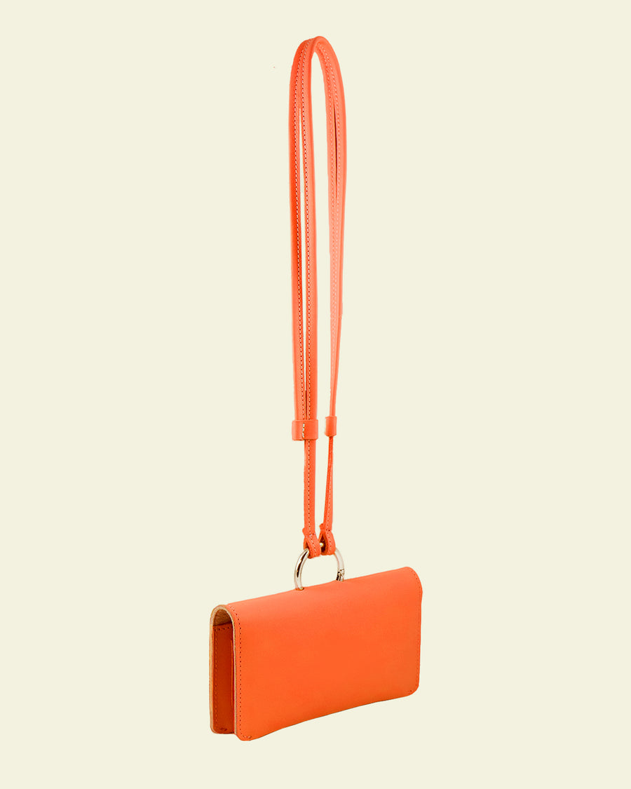 DOLCE puhelinlaukku —  bright peach