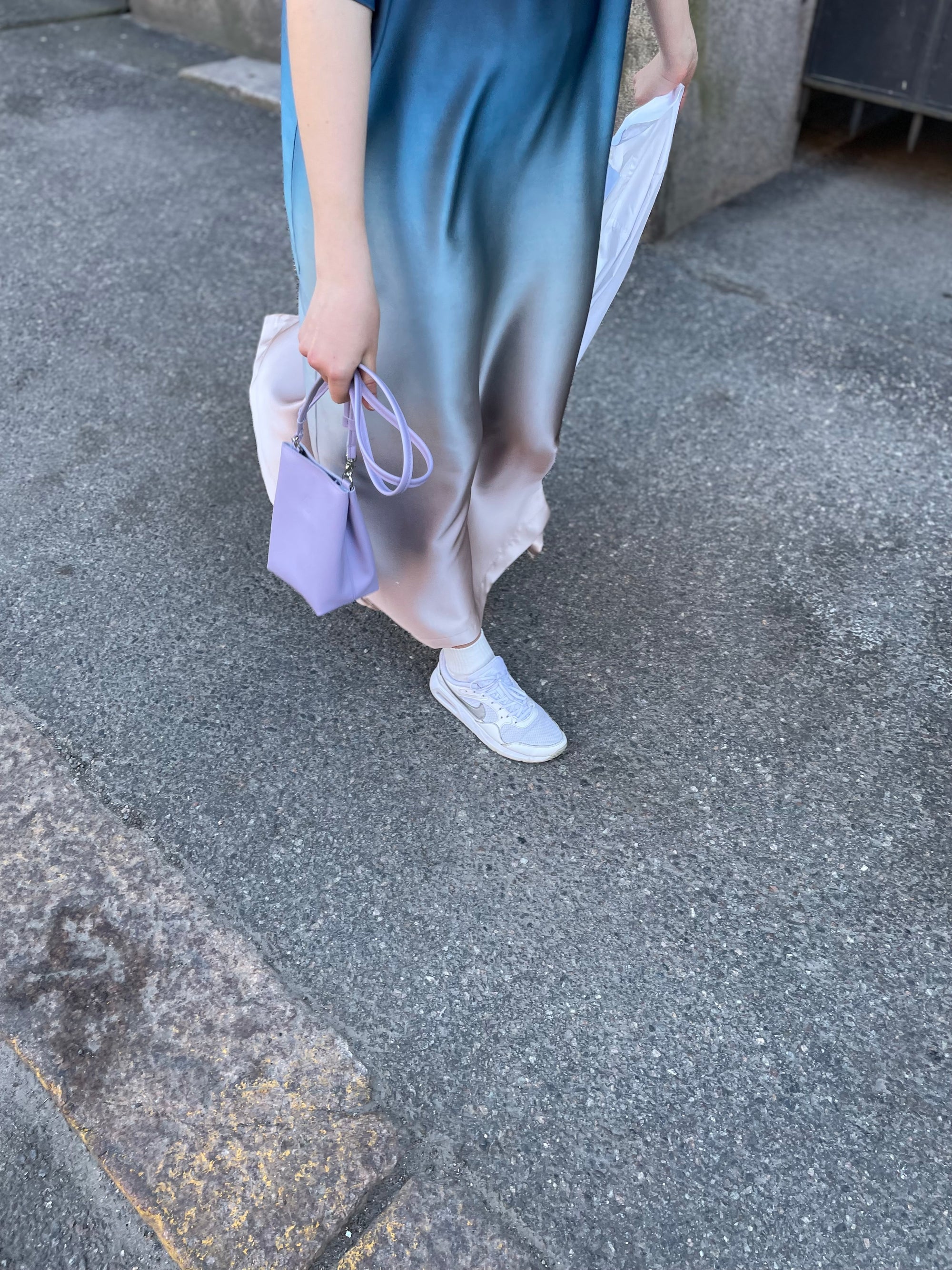 MINI CHER bucket bag musta