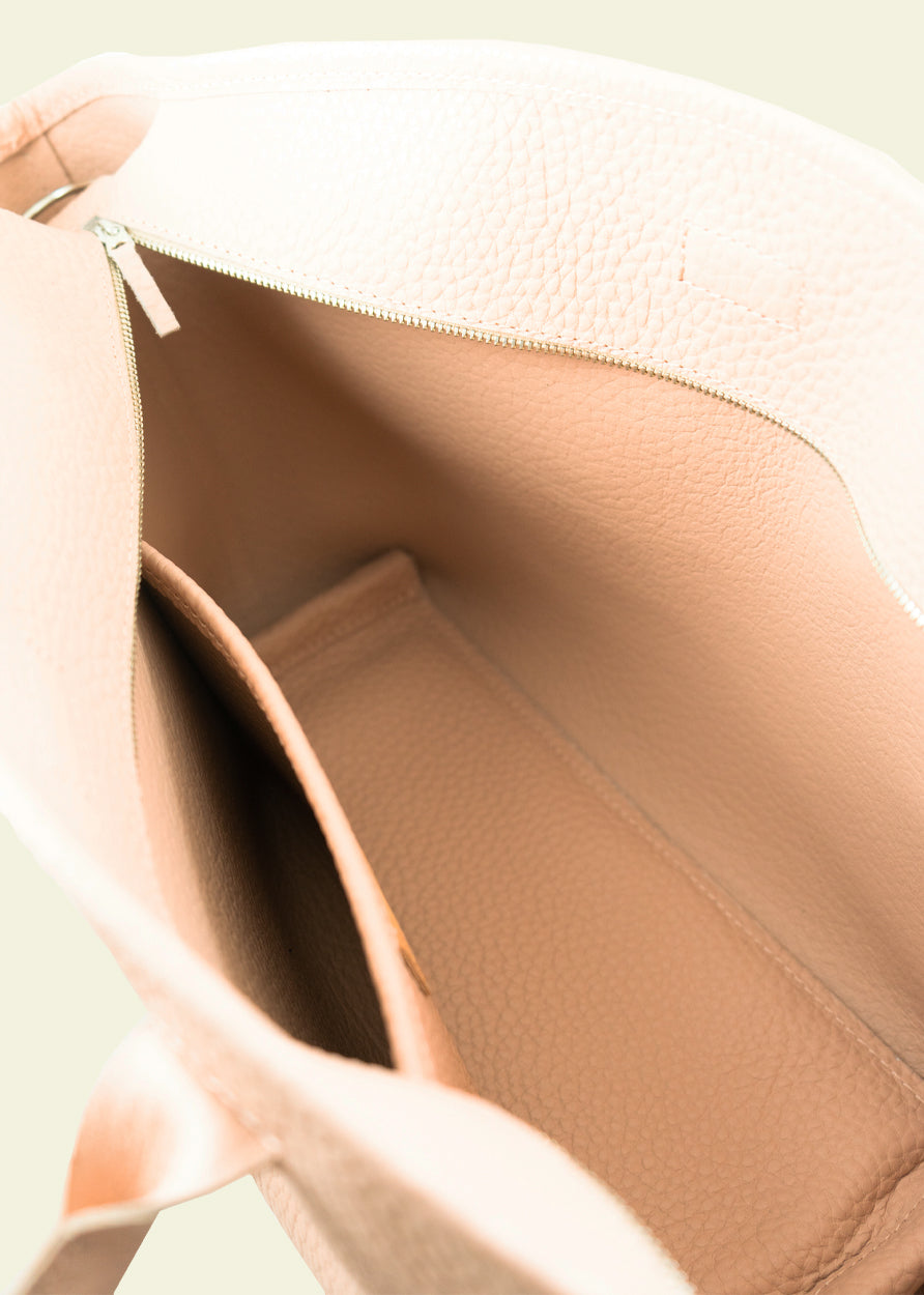 FORTUNE COOKIE midi tote bag sun powder
