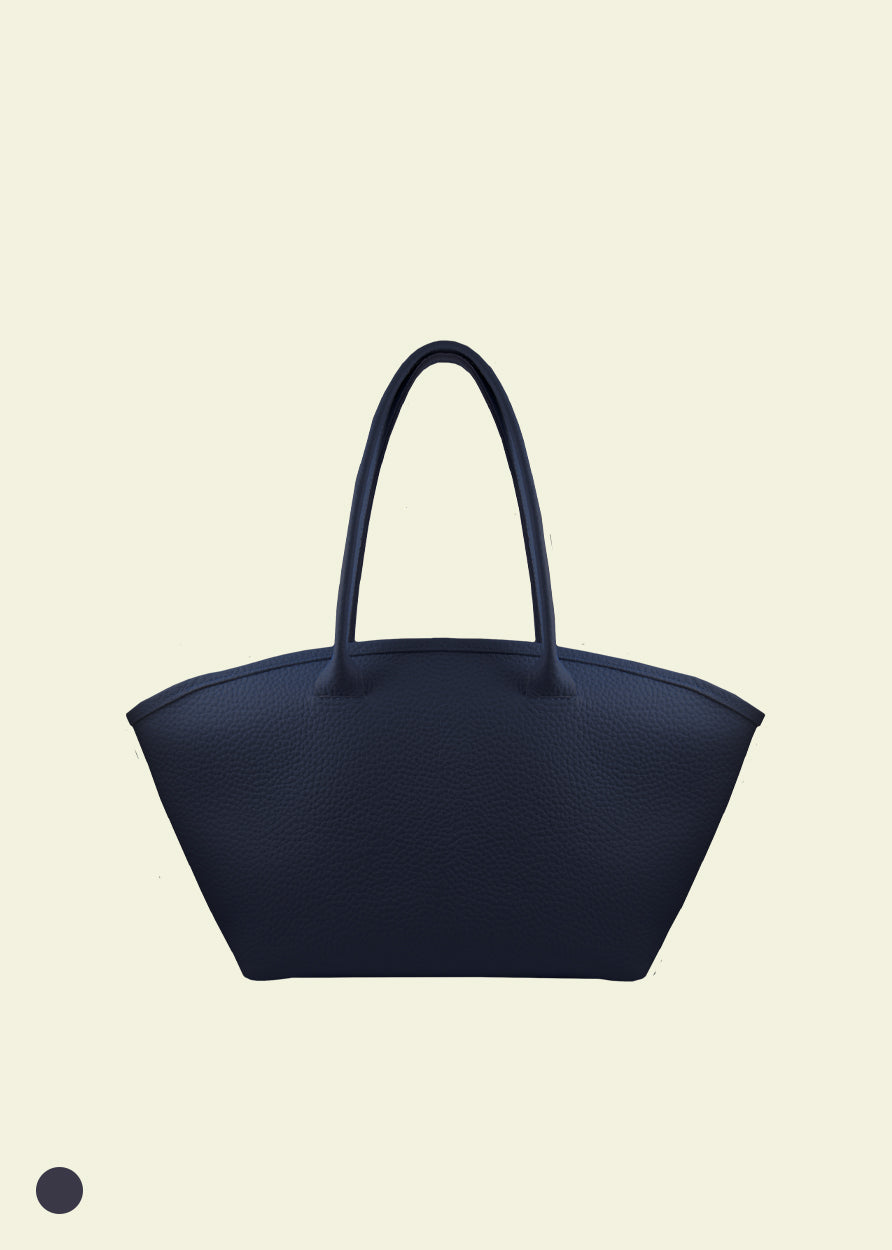 FORTUNE COOKIE midi tote bag dark blue
