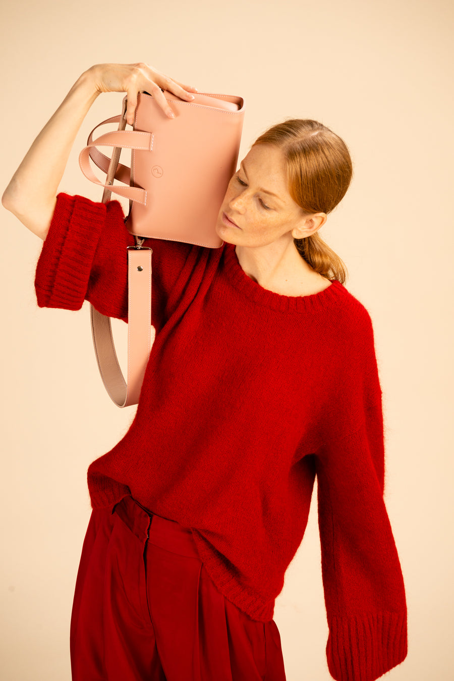 AARE shoulder bag – coral
