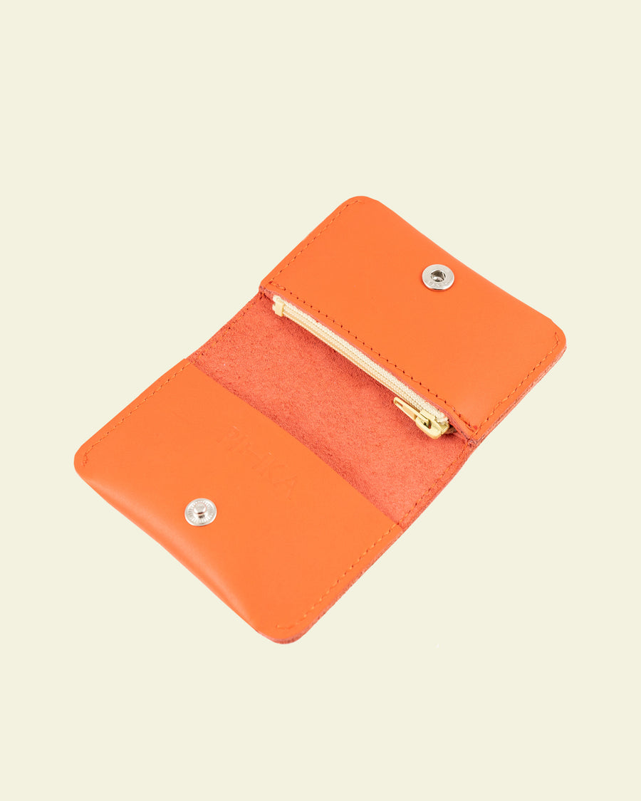 PETIT wallet – bright peach