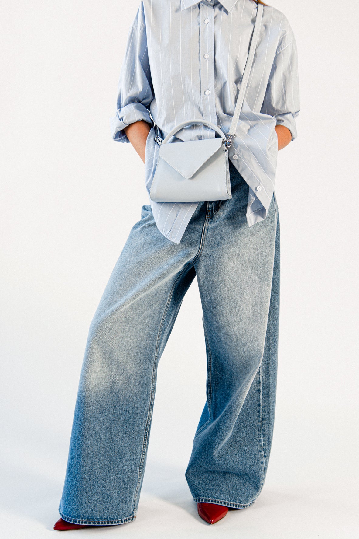 HUPI olkalaukku sky blue