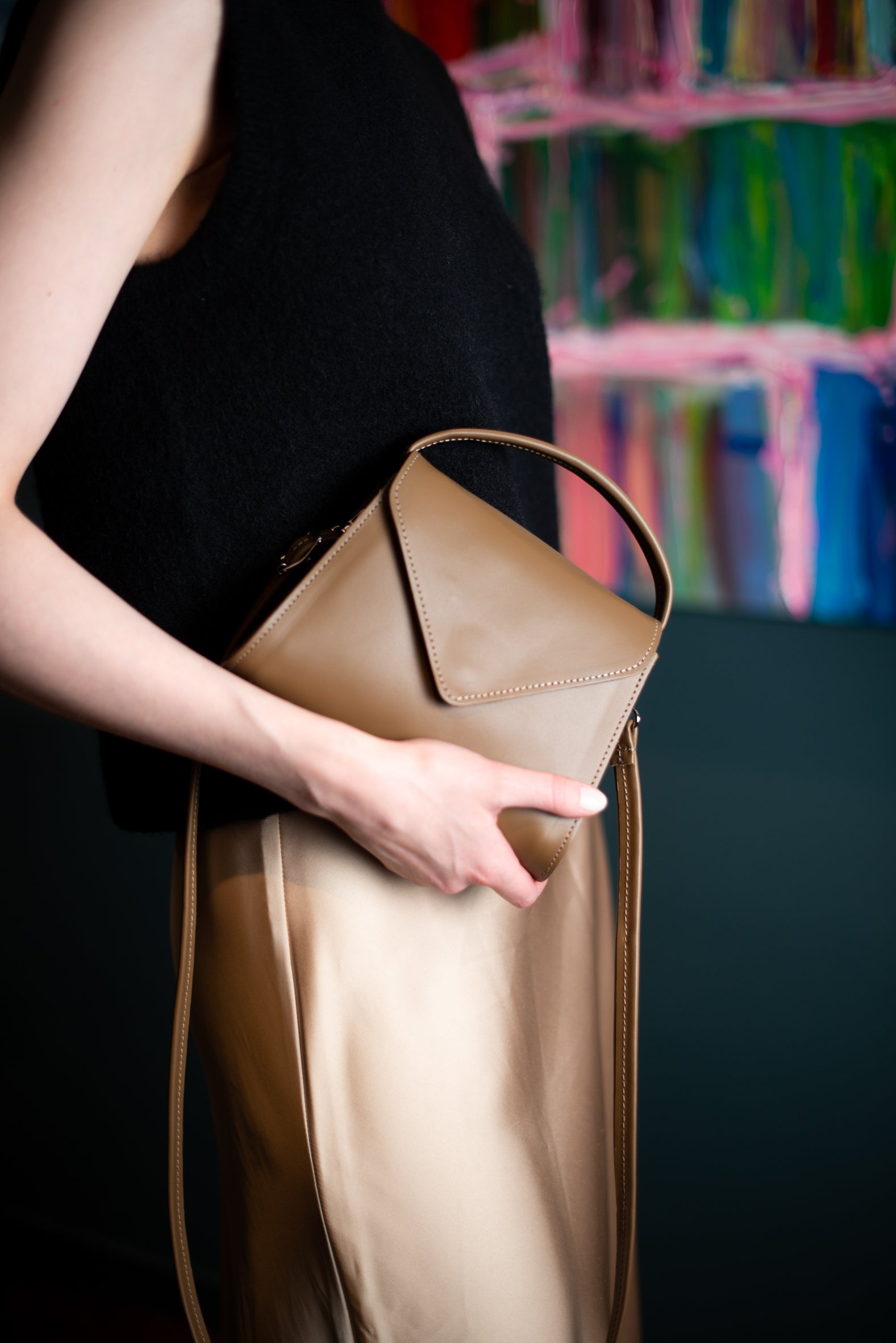 HUPI shoulder bag poppy red