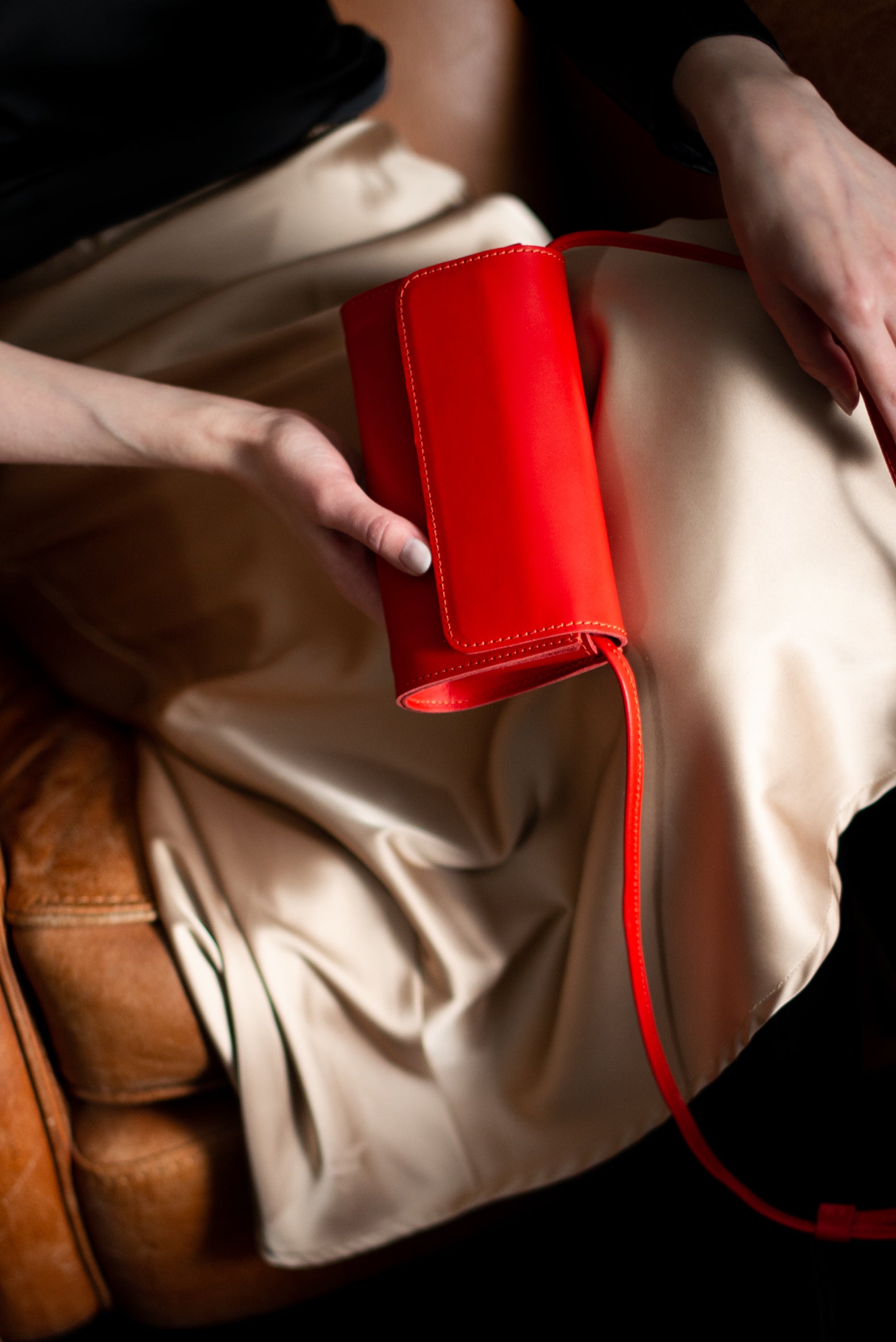 ELSKA shoulder bag poppy red