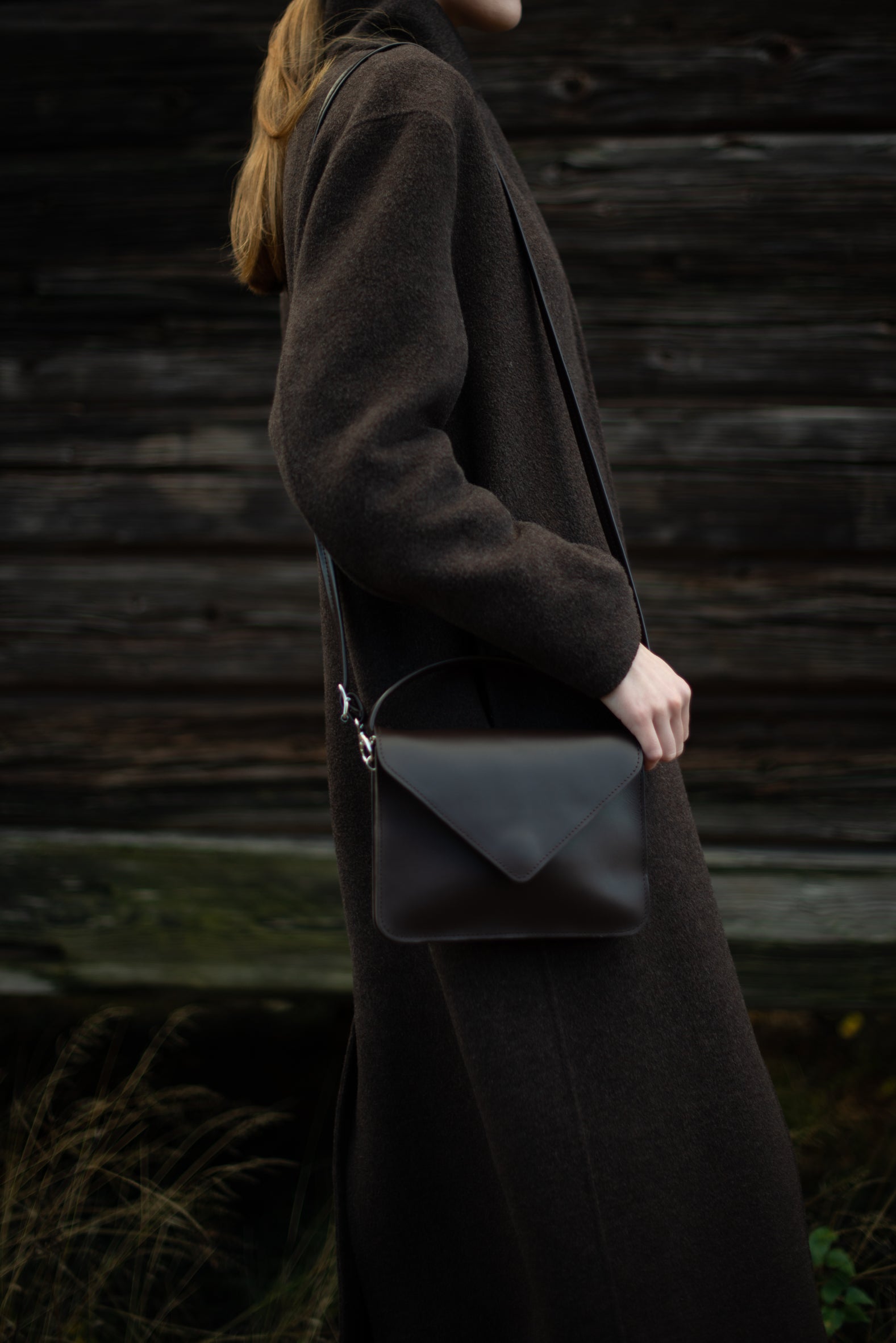 AINOA envelope bag black
