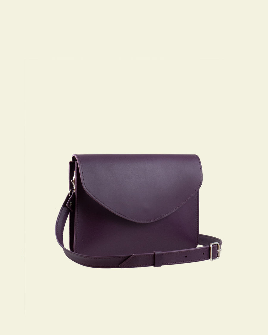 VIDA shoulder bag – dark dahlia